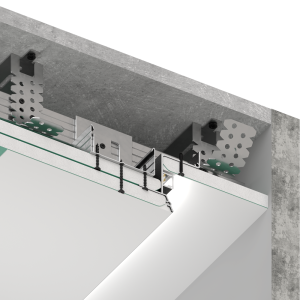 Парящий профиль GIPPS VILLAR 2.0, черный