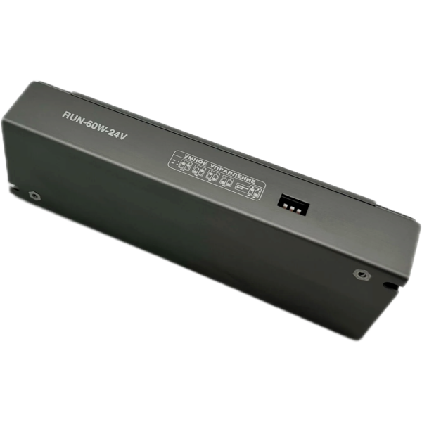 Блок питания  60w с умным управлением RUN 24v IP 20 157*49*29mm