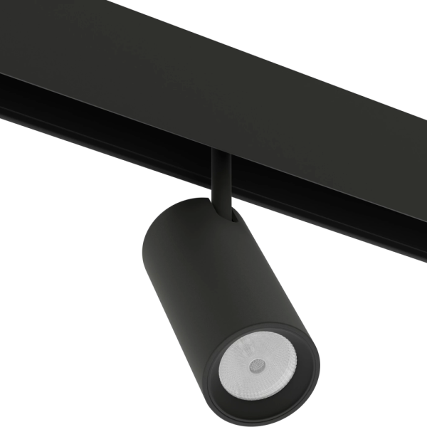 Светильник SPOT MAGNETIC S20 48V 15W 24° CRI90 OSRAM 3000-6000K TRIX | Черный корпус D45х100mm