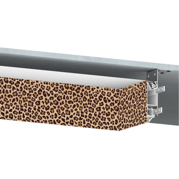 Комплект ПФ-8816 - IZI UNI 01 - уров ткань/пвх система бел+профиль замок ФАП-1 IZI ZAMOK 01 бел 2м