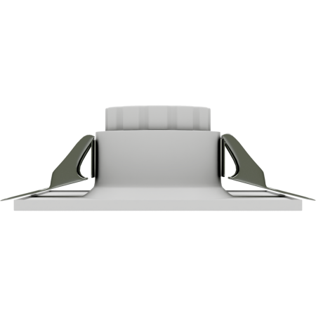 Светильник встраиваемый CITY DLV MR16 GU5.3 BLACK | 95х95 H40mm