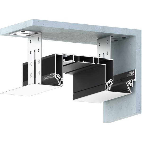Багет AL белый  ПФ 122-311 Гардина двухрядная  GARDINA2 05 - длина 3,6м