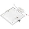 LED панель квадрат ATRUM,  9W, 4200к, 640ЛМ, D120*35 Dв90