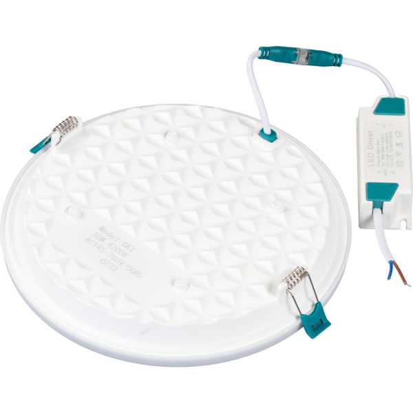 LED панель круглая SKY, 18W, 4200К, 1600Лм, D130*25 Dв115