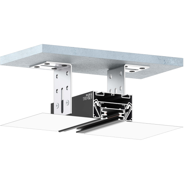 Багет AL ПФ-8049 - TREK 01 - под трековые светильники 3,5см