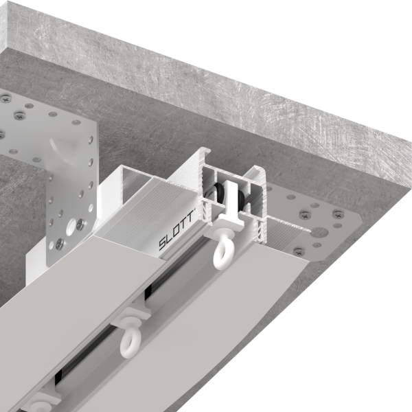 Карнизный профиль SLOTT MOTION L2, черный