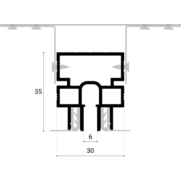 Теневой разделитель Slott R