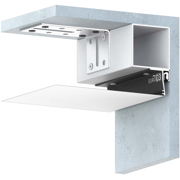 Багет AL ПФ-0043 - EURO 03 - теневой черный потолочный