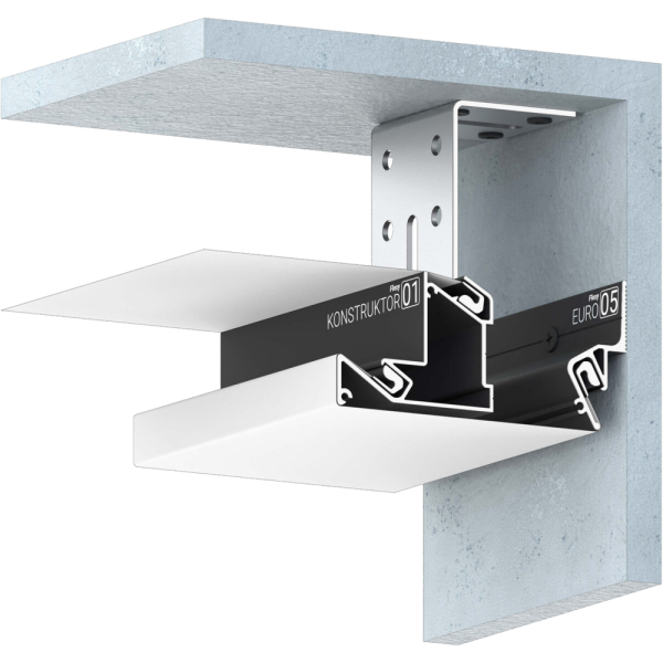 Багет AL ПФ-7624 - KONSTRUKTOR 01 - черный конструктор совместный