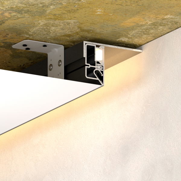 Уголок для FOTON 80х20х2 мм БЕЛЫЙ 2м