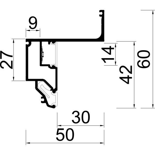 Багет AL ПФ-3445 BORZZ FLY MAX черный