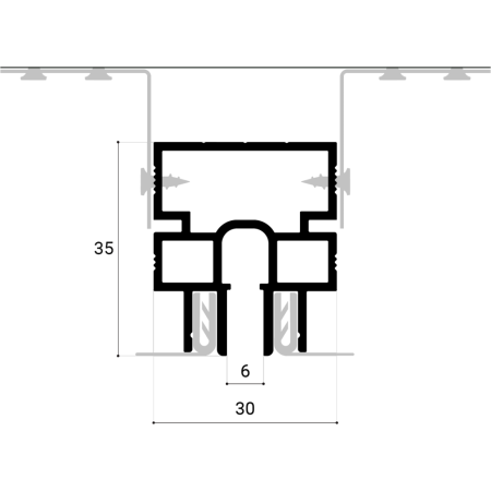 Теневой разделитель Slott R