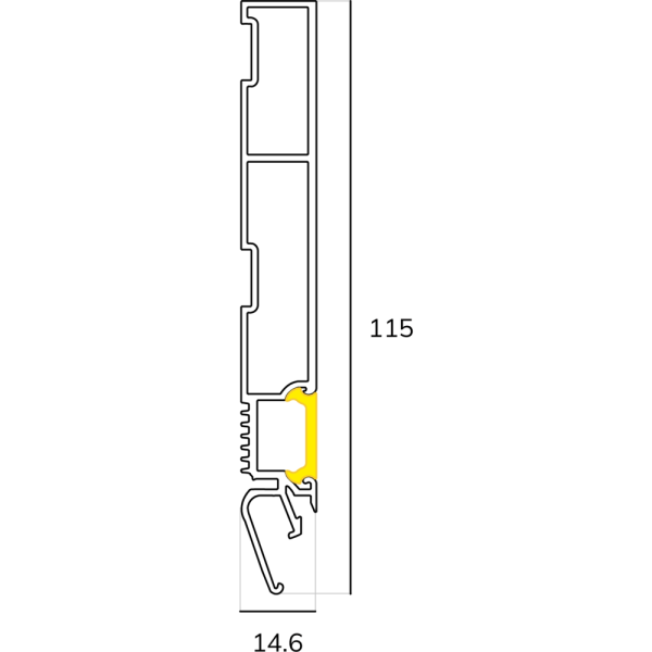 INNOY GRID 115 Конструкционный профиль