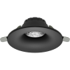 Светильник встраиваемый CITY DLV MR16 GU5.3 BLACK | Ø95 (75)xH40mm