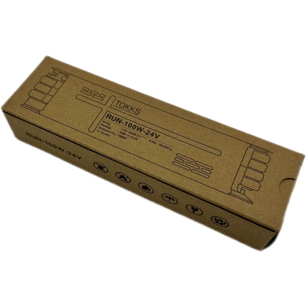 Блок питания 100w с умным управлением RUN 24v IP 20 175*49*29mm