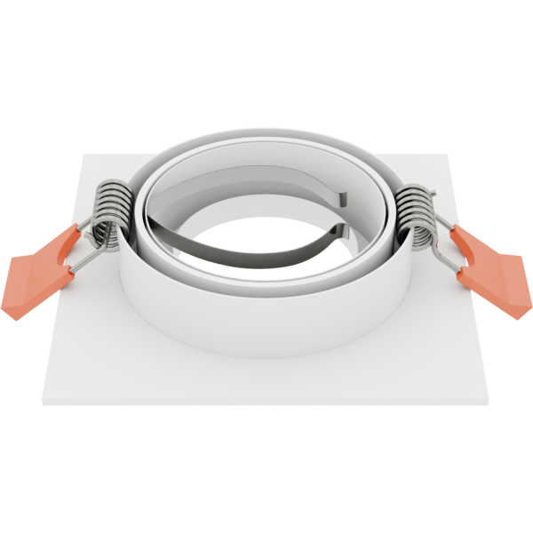 Светильник встраиваемый CITY DL X1 MR16 ALU BLACK | 92х92(75)x25mm