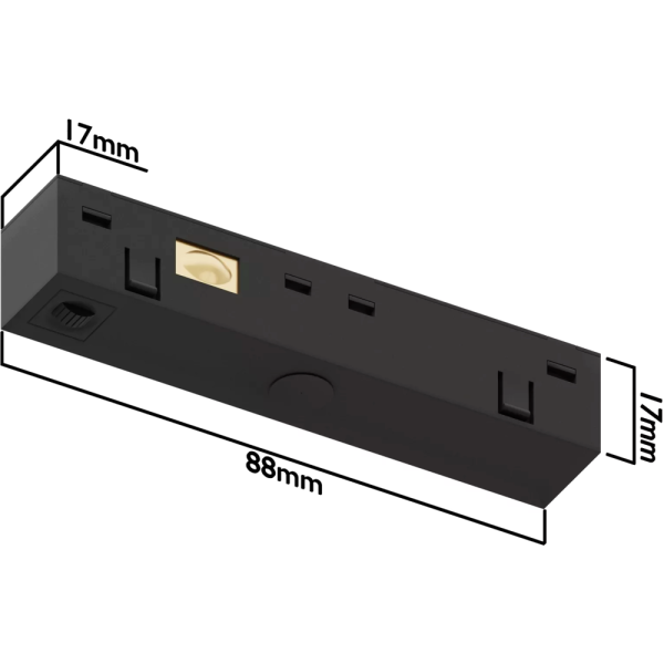 Коннектор для подключения с проводом S20 4TRA Black