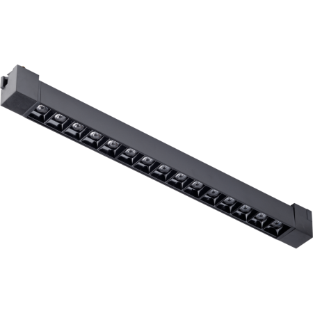 Трековый светильник линейный поворотный 30W черный GRILL 4000К