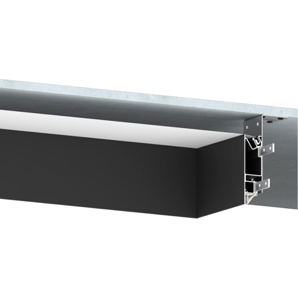 Комплект ПФ-8816 - IZI UNI 01 - уров ткань/пвх система бел+профиль замок ФАП-1 IZI ZAMOK 01 бел 2м