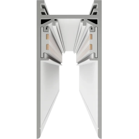 Трековая система универсальная MAGNETIC S20 48V 4TRA WHITE 3000x26x52mm