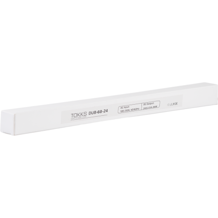Блок питания  60w DUB 24v длинный IP40 310*17.5*17.5mm