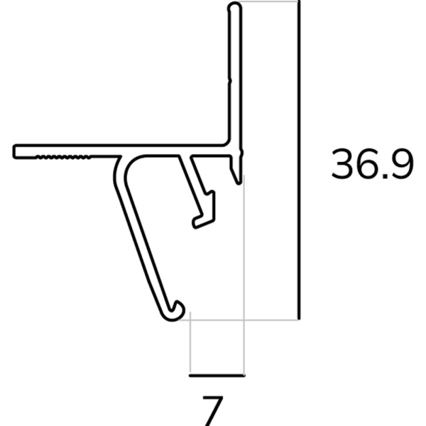 INNOY EK01 Конструкционный теневой профиль