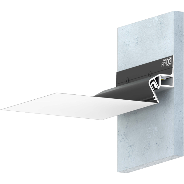 Багет AL ПФ-8406 - FLY 02 - БЕЛЫЙ парящие потолки