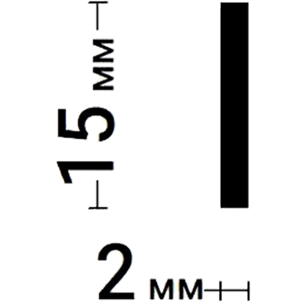 Полоса AL бандажная лента 2*15*3000