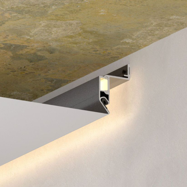 Профиль для интерьерной подсветки FENIX OPTI ЧЕРНЫЙ комплект 2м