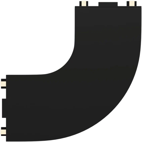 С- соединитель потолок-потолок для шинопровода H5, Black