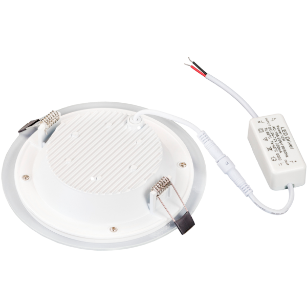 LED панель круглая ATRUM,  9W, 4200к, 640ЛМ, D120*35 Dв90