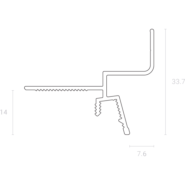 Теневой профиль Kraab Gipps