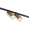 DK8012-BG Акцентный светильник SMART SPOT DOUBLE 2*9W DIM 3000K-6000к матовое золото с черным