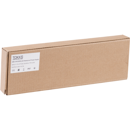 Блок питания ZBS-24V 200W 8.3A IP67 270*68*23mm