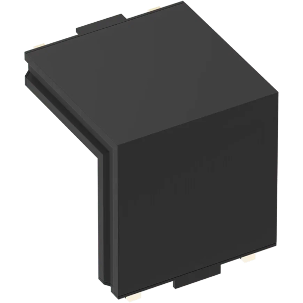 Угловой соединитель потолок-стена для шинопровода H5, Black