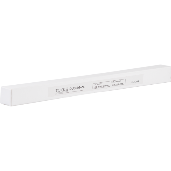 Блок питания  60w DUB 24v длинный IP40 310*17.5*17.5mm