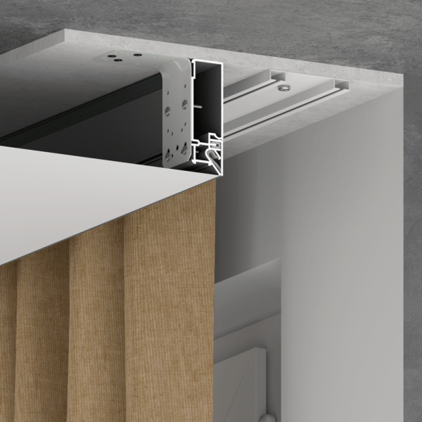 Конструкционный профиль АТОМ XL Черный 2м