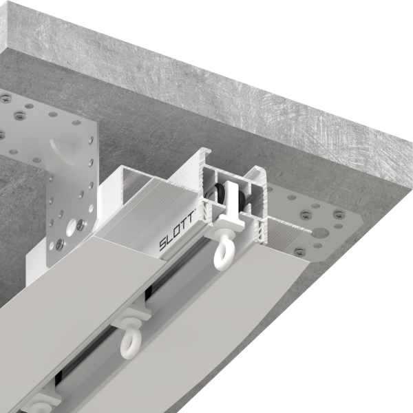 Карнизный профиль SLOTT MOTION L3, черный