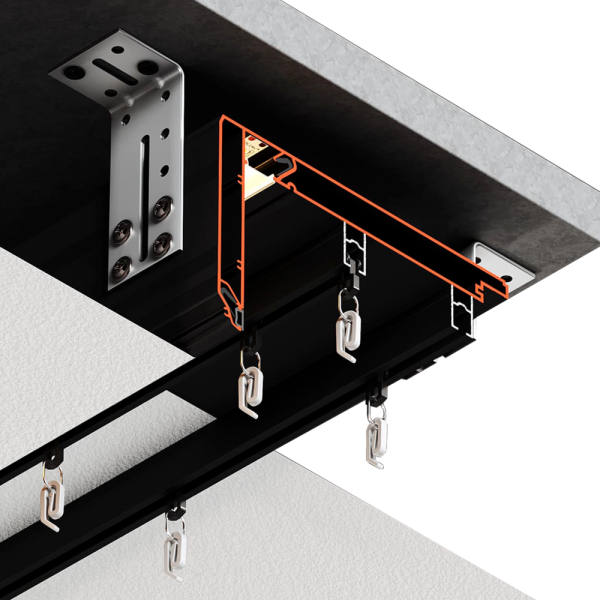 Багет AL ПФ-11313 Standart02 80 Led 2м