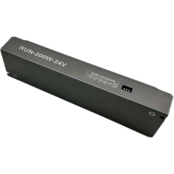Блок питания 200w с умным управлением RUN 24v IP 20 193*49*29mm