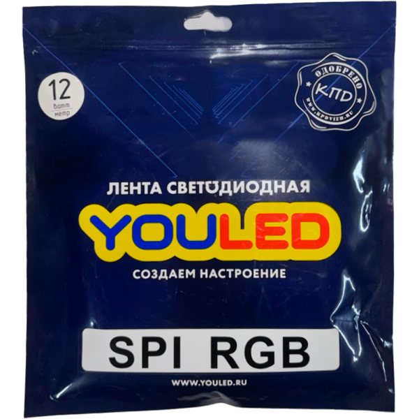 Лента YouLED SPI/RGB 12W  светодиодная
