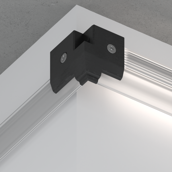 INNOY LOCK парящий-теневой, внешний угол, правый, черный 100.9.2