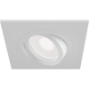 Светильник встраиваемый CITY DL X1 MR16 ALU WHITE | 92х92(75)x25mm