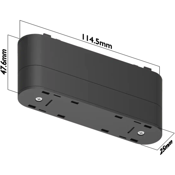 Основание поворотное под линейный светильник MAGNETIC H5 115x25x47.6mm