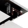 Багет AL ПФ-11312 Standart02 60 Led  2м ЧЕРНЫЙ