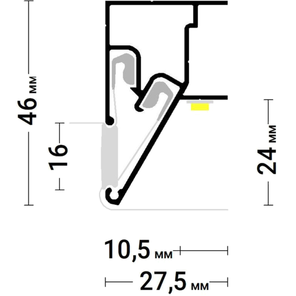 Багет AL ПФ-6806 - MURAVEJ 01 - муравей