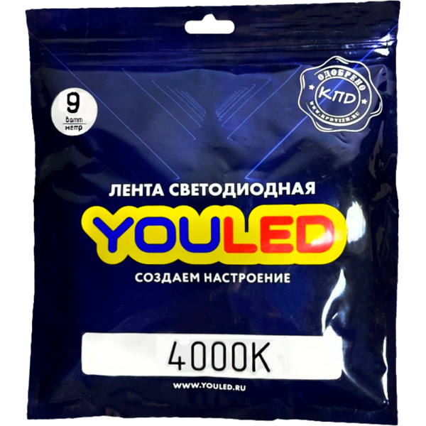 Лента светодиодная YOULED  9W 4000K 96/м 8мм