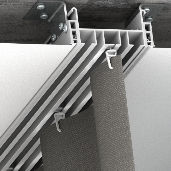 Профиль А7 Йошка стеновой черный