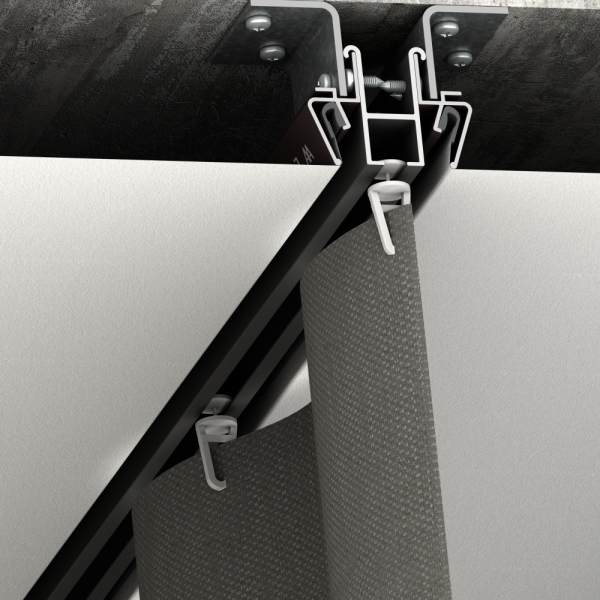 Профиль Алюминий ГА-11-1 однорядная 3,2м Белый