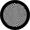 Утопленная магнитная вент. решетка D100 мм Вид 45 черный